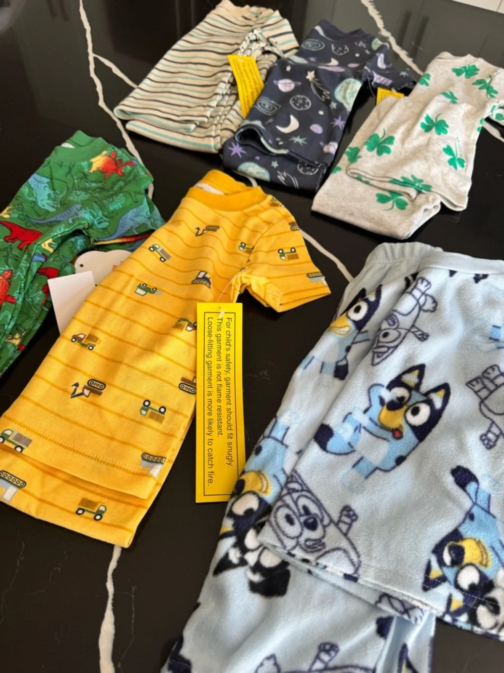 Kids Pajamas Set - Assorted Colors‎ and Patterns